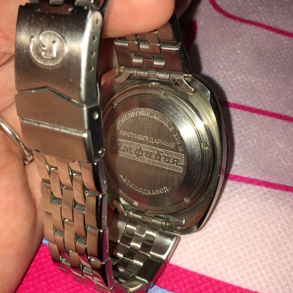 Vostok Amphibian Diver Automatic Wrist Watch 7.5” EUC - Picture 4 of 4